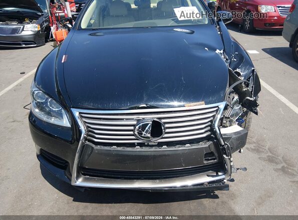 JTHBL5EF1G5139723 2016 LEXUS LS 460 Black წინა ხედი