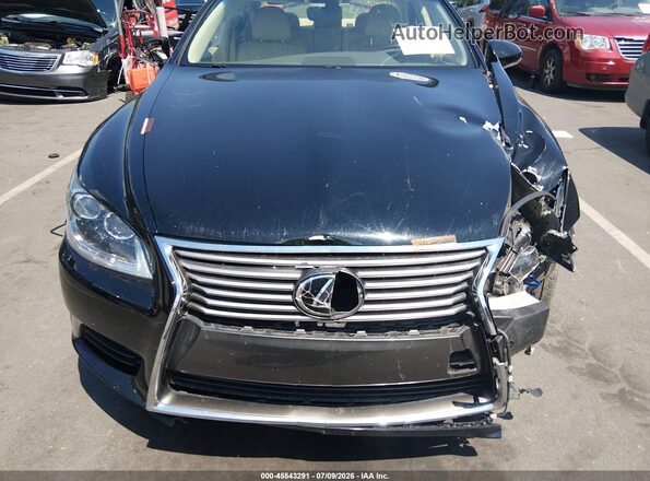 JTHBL5EF1G5139723 2016 LEXUS LS 460 Black წინა პანელის ხედი