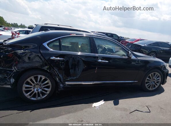 JTHBL5EF1G5139723 2016 LEXUS LS 460 Black ხელსაწყოთა პანელის ხედი