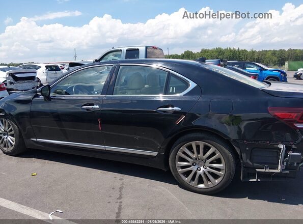 JTHBL5EF1G5139723 2016 LEXUS LS 460 Black უკანა სალონის ხედი