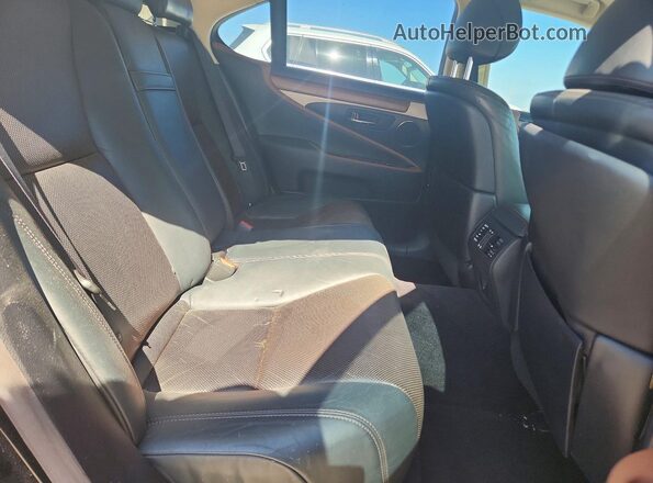 JTHBL5EF1H5144714 2017 LEXUS LS Black Rear seats view