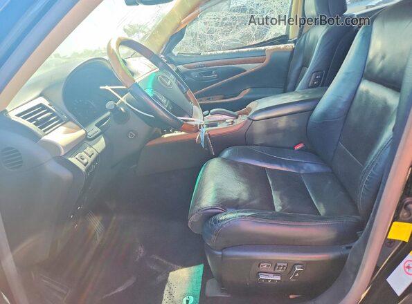 JTHBL5EF1H5144714 2017 LEXUS LS Black Front interior view