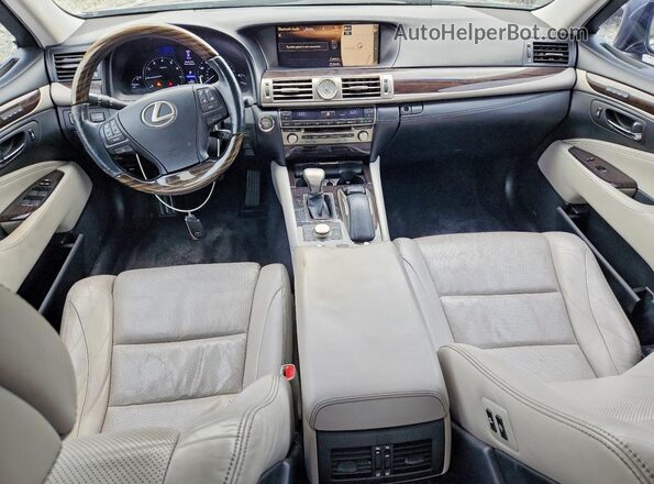 JTHBL5EF3G5142977 2016 LEXUS LS Серый Вид панели приборов