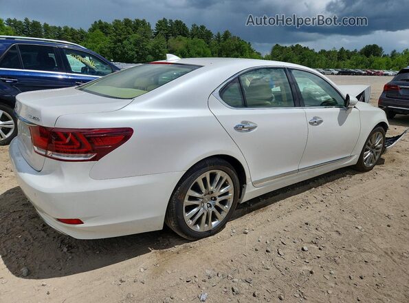 JTHBL5EF4H5144884 2017 LEXUS LS White Trasero derecho