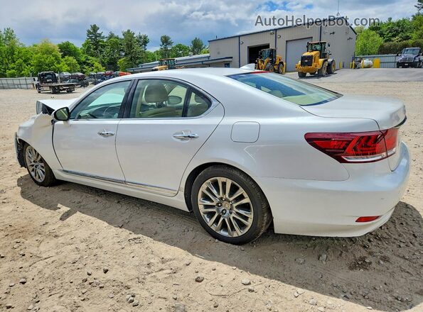 JTHBL5EF4H5144884 2017 LEXUS LS White Trasero izquierdo