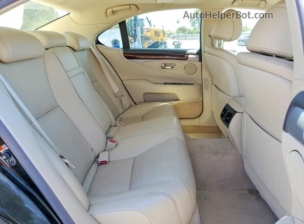 JTHBL5EF5G5140308 2016 LEXUS LS Cream Հետևի նստատեղերի տեսք