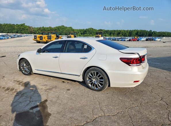 JTHBL5EF9G5140800 2016 LEXUS LS White Հետևի ձախ