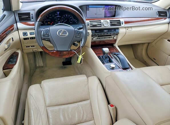 JTHBL5EF9G5141056 2016 LEXUS LS Red Առջևի վահանակի տեսք