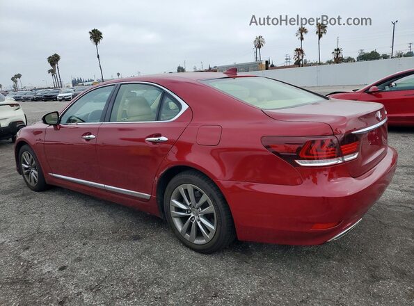 JTHBL5EF9G5141056 2016 LEXUS LS Red Հետևի ձախ