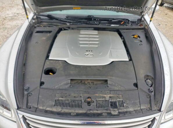 JTHBL5EF9G5142899 2016 LEXUS LS Silver უკანა სალონის ხედი