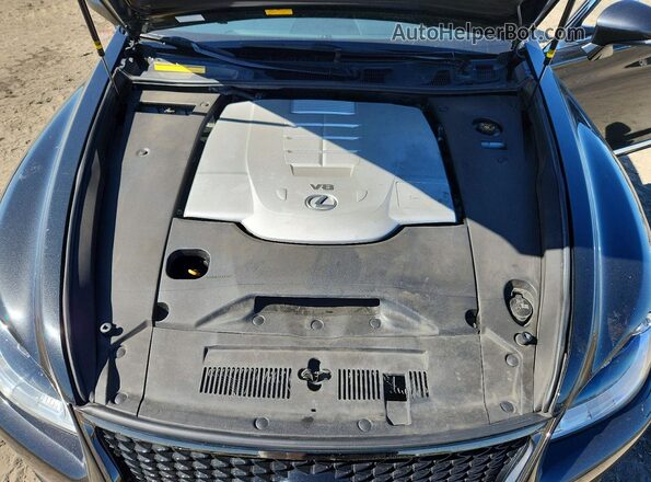 JTHBL5EF9H5145948 2017 LEXUS LS Black Rear interior view