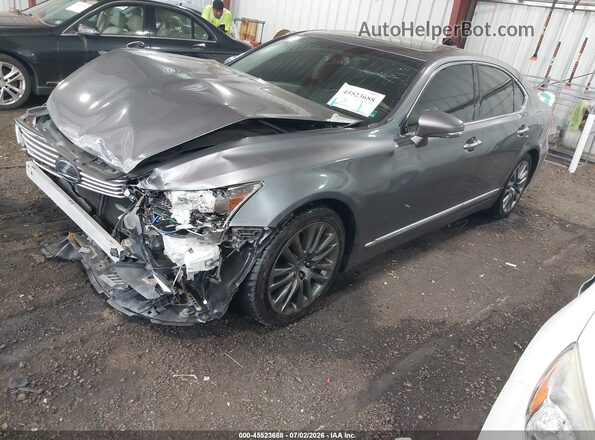 JTHBL5EFXH5146123 2017 LEXUS LS 460 Gray Front left
