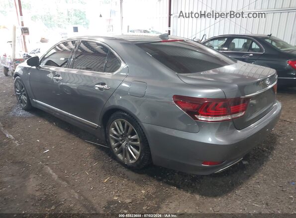 JTHBL5EFXH5146123 2017 LEXUS LS 460 Gray Rear left