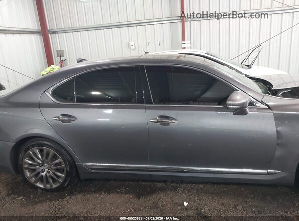 JTHBL5EFXH5146123 2017 LEXUS LS 460 Gray 360 interior view