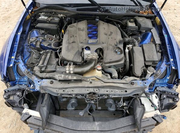 JTHBP1BL0GA001055 2016 LEXUS GS Blue Widok wnętrza z tyłu