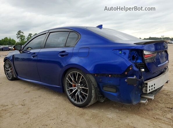 JTHBP1BL0GA001055 2016 LEXUS GS Blue Tył lewy