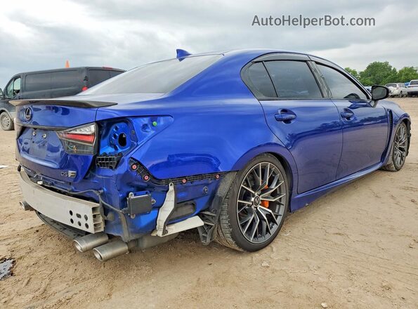JTHBP1BL0GA001055 2016 LEXUS GS Blue Tył prawy