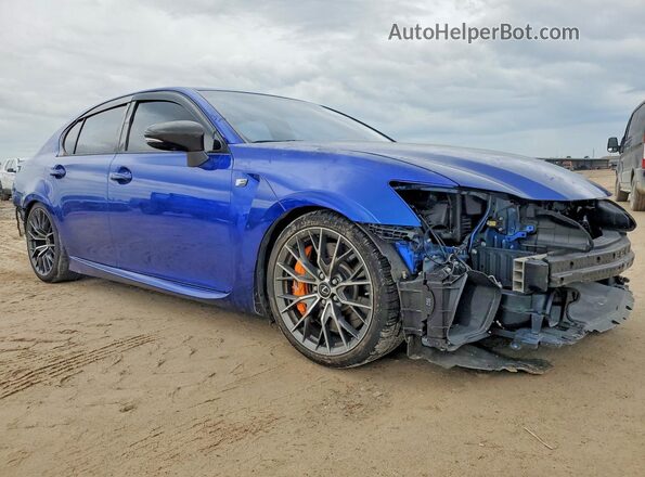 JTHBP1BL0GA001055 2016 LEXUS GS Blue Przód prawy