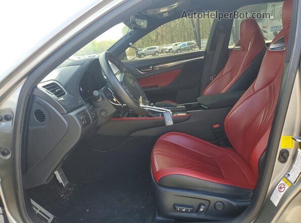 JTHBP1BL3GA000322 2016 LEXUS GS Silver Vista interior delantera