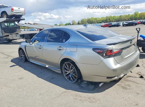 JTHBP1BL3GA000322 2016 LEXUS GS Silver Trasero izquierdo