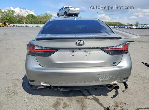 JTHBP1BL3GA000322 2016 LEXUS GS Silver Vista trasera