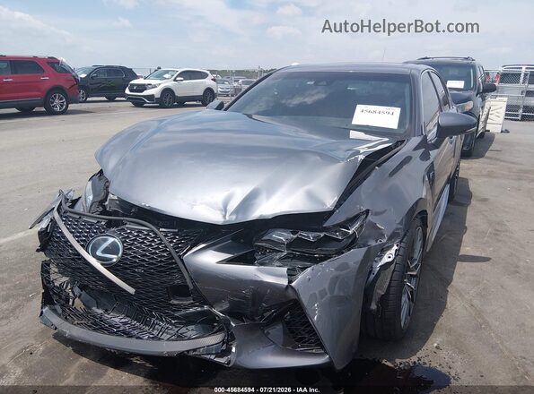JTHBP1BL9GA000888 2016 LEXUS GS-F Серый Вид спереди