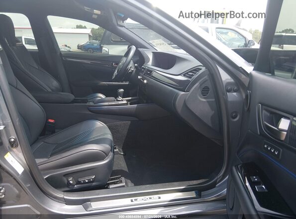 JTHBP1BL9GA000888 2016 LEXUS GS-F Серый Вид салона спереди