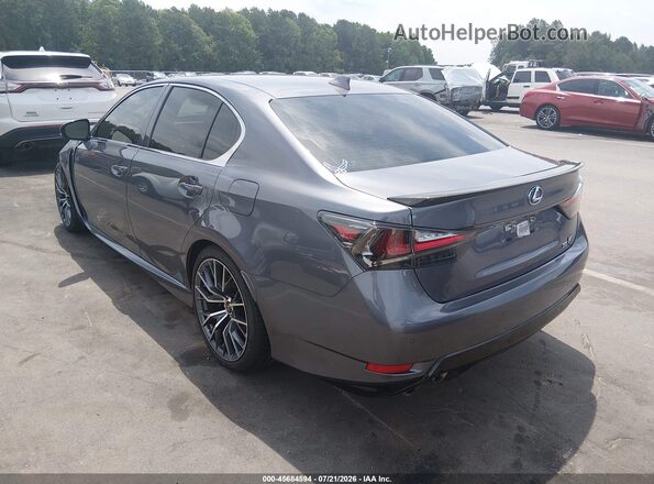 JTHBP1BL9GA000888 2016 LEXUS GS-F Серый Задняя левая четверть
