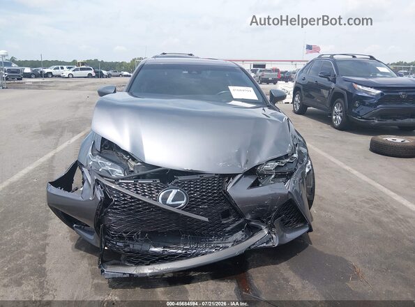 JTHBP1BL9GA000888 2016 LEXUS GS-F Серый Вид задней части салона