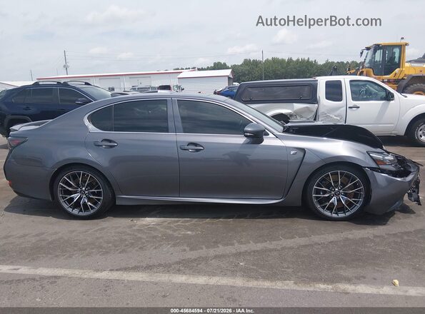 JTHBP1BL9GA000888 2016 LEXUS GS-F Серый Панорамный вид салона 360°