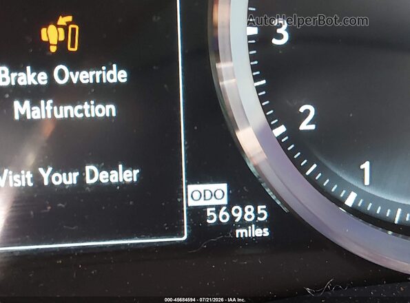 JTHBP1BL9GA000888 2016 LEXUS GS-F Серый 