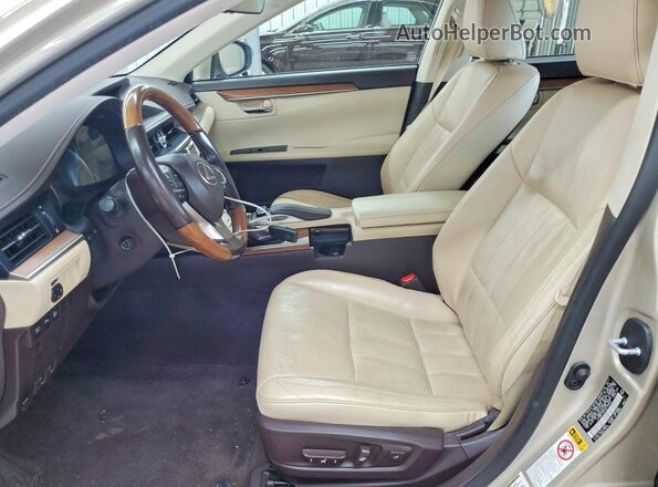 JTHBW1GG0H2149622 2017 LEXUS ES Beige Vista interior delantera