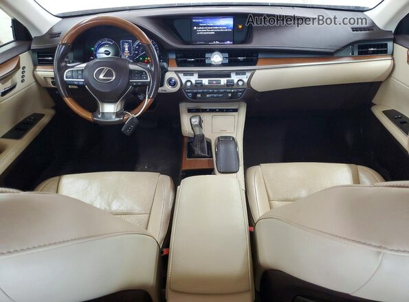 JTHBW1GG0H2149622 2017 LEXUS ES Beige Vista del salpicadero