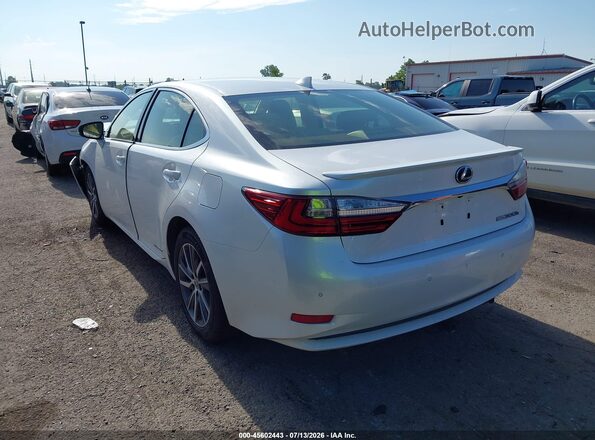JTHBW1GG1J2189634 2018 LEXUS ES 300H White Tył lewy