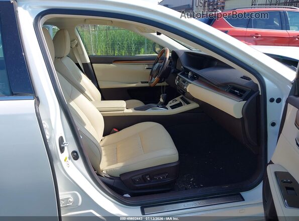 JTHBW1GG1J2189634 2018 LEXUS ES 300H White Widok wnętrza z przodu