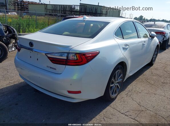 JTHBW1GG1J2189634 2018 LEXUS ES 300H White Tył prawy