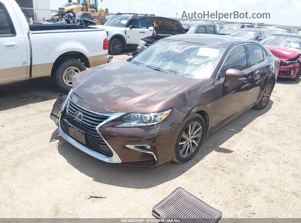 JTHBW1GG2G2109122 2016 LEXUS ES 300H Brown Przód lewy