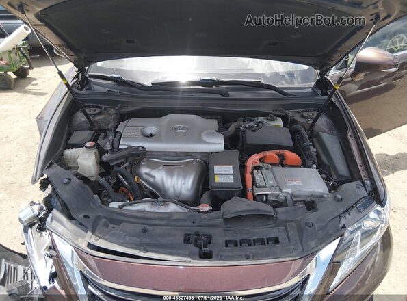 JTHBW1GG2G2109122 2016 LEXUS ES 300H Brown Widok z tyłu