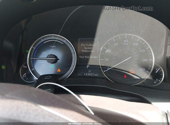JTHBW1GG2G2109122 2016 LEXUS ES 300H Brown Widok tylnych siedzeń