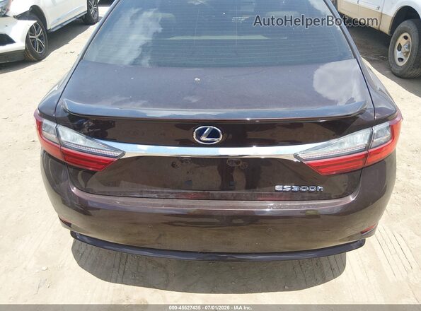 JTHBW1GG2G2109122 2016 LEXUS ES 300H Brown 