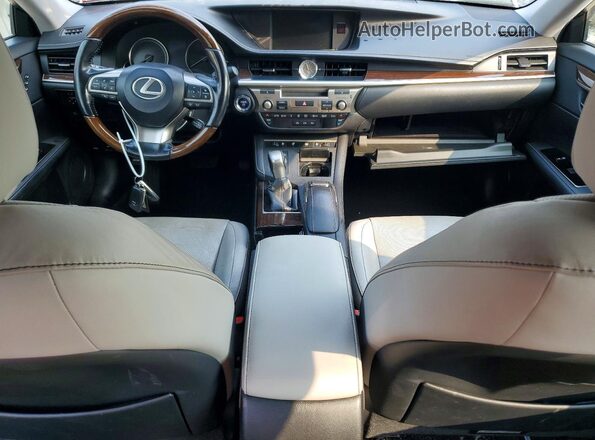JTHBW1GG3G2104852 2016 LEXUS ES Серебряный Вид панели приборов