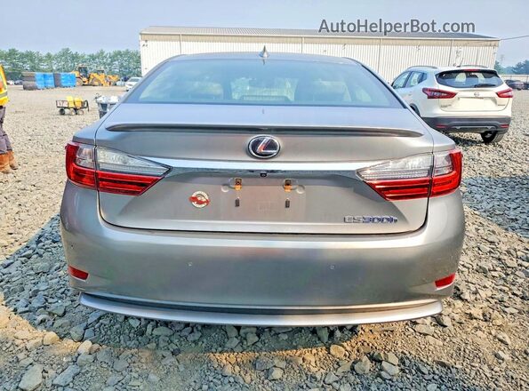 JTHBW1GG3G2104852 2016 LEXUS ES Серебряный Вид сзади