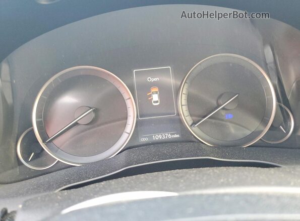 JTHBW1GG3G2104852 2016 LEXUS ES Серебряный Вид щитка приборов