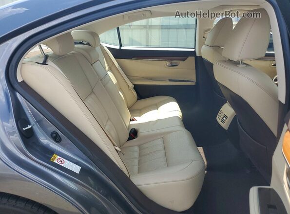 JTHBW1GG3H2135570 2017 LEXUS ES Gray უკანა სავარძლების ხედი