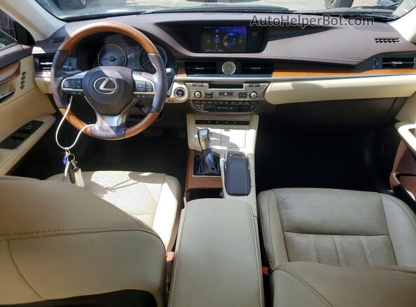 JTHBW1GG3H2135570 2017 LEXUS ES Gray წინა პანელის ხედი