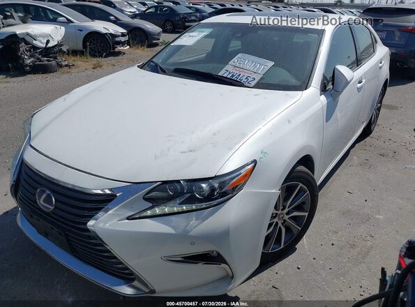 JTHBW1GG3H2153647 2017 LEXUS ES 300H Белый Передняя левая четверть