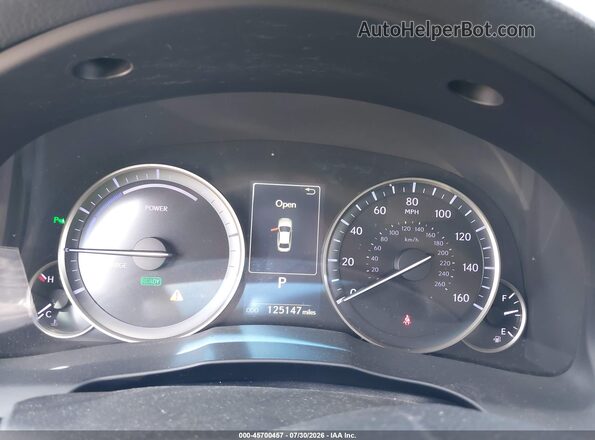 JTHBW1GG3H2153647 2017 LEXUS ES 300H Белый Вид задних сидений
