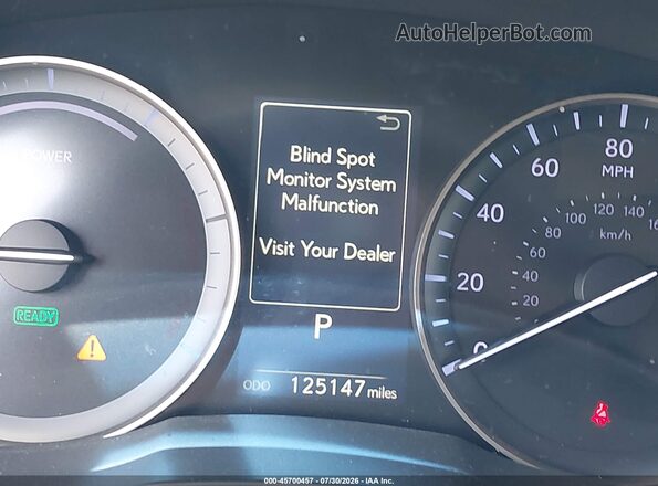 JTHBW1GG3H2153647 2017 LEXUS ES 300H Белый 
