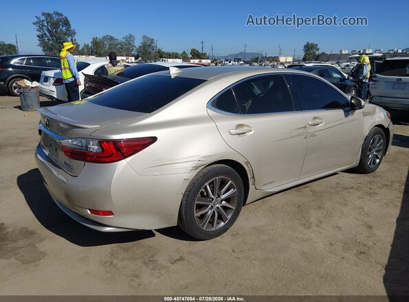 JTHBW1GG3J2187450 2018 LEXUS ES 300H Gold Trasero derecho
