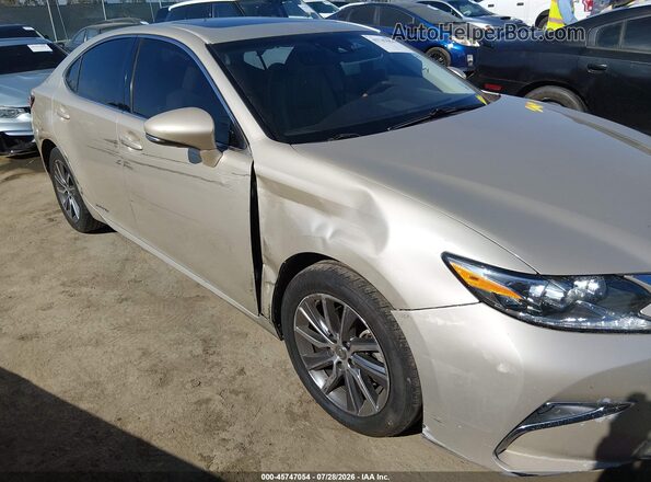 JTHBW1GG3J2187450 2018 LEXUS ES 300H Gold Vista frontal